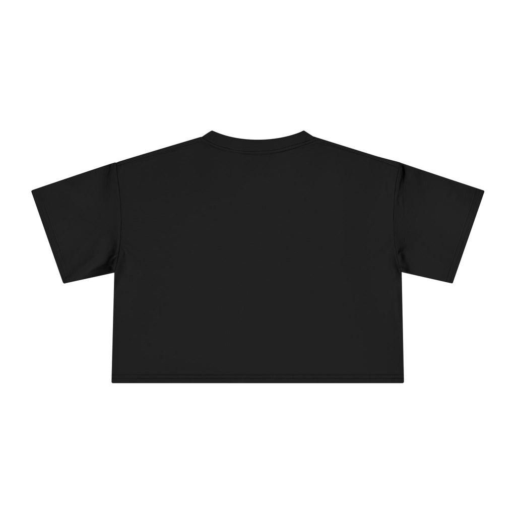Moon Tribe Crop Tee — Celestial Women's Graphic Shirt