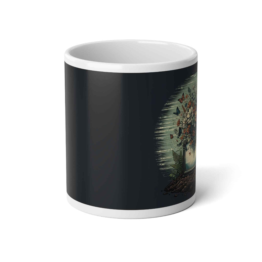 Static Bloom | 20 oz Coffee Mug