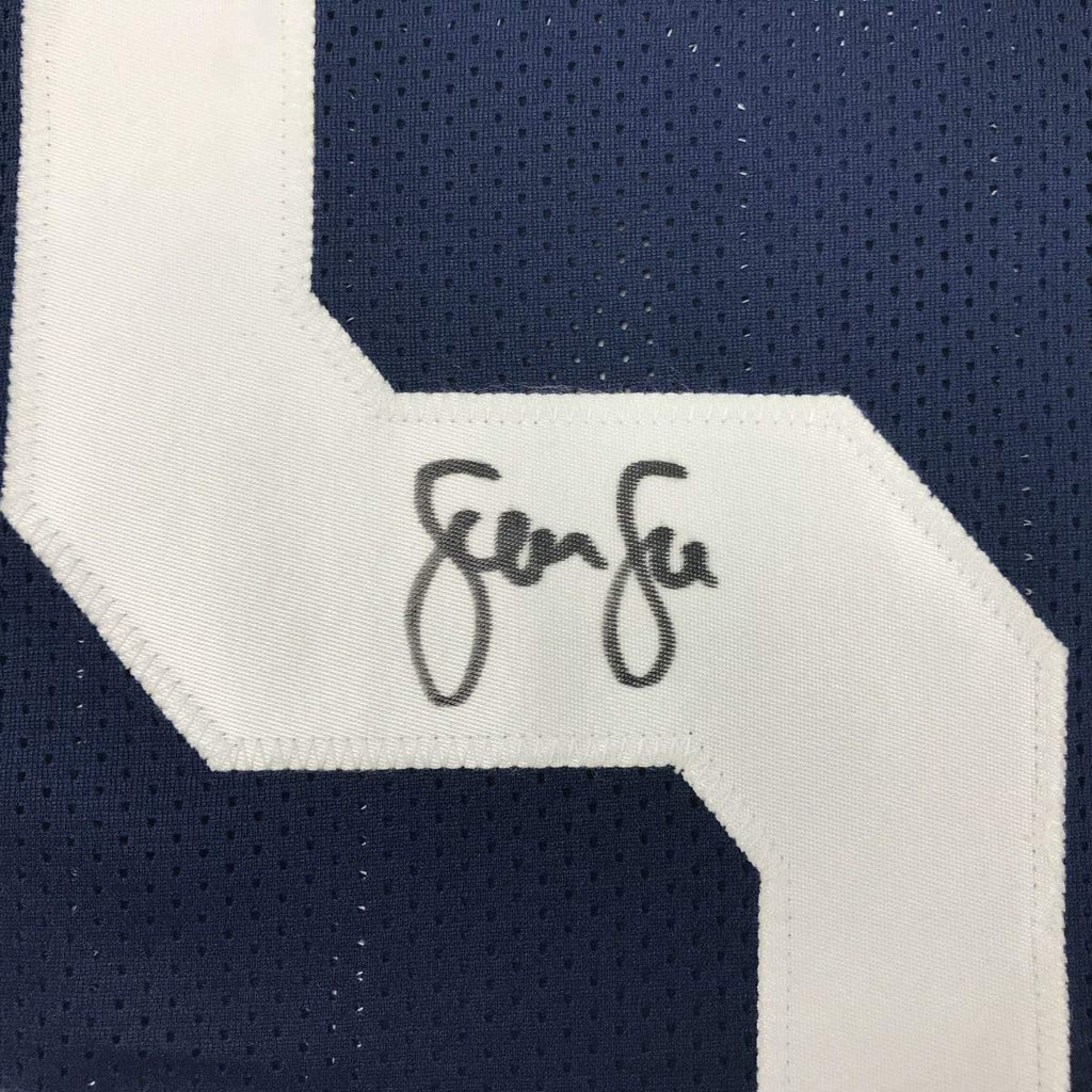 Autographed/Signed Sean Lee Dallas Thanksgiving Day Football Jersey JSA COA