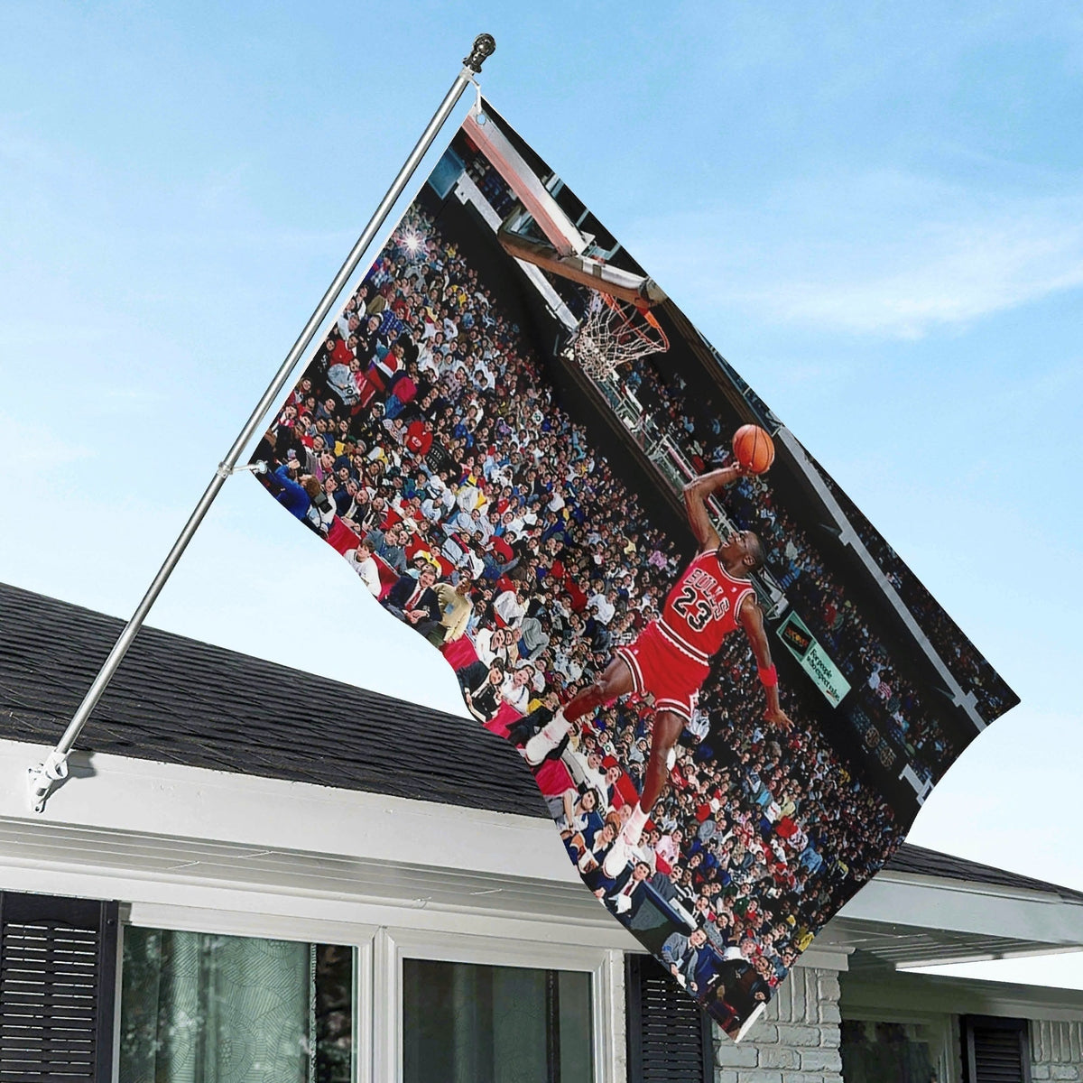 1987 Michael Jordan Flag