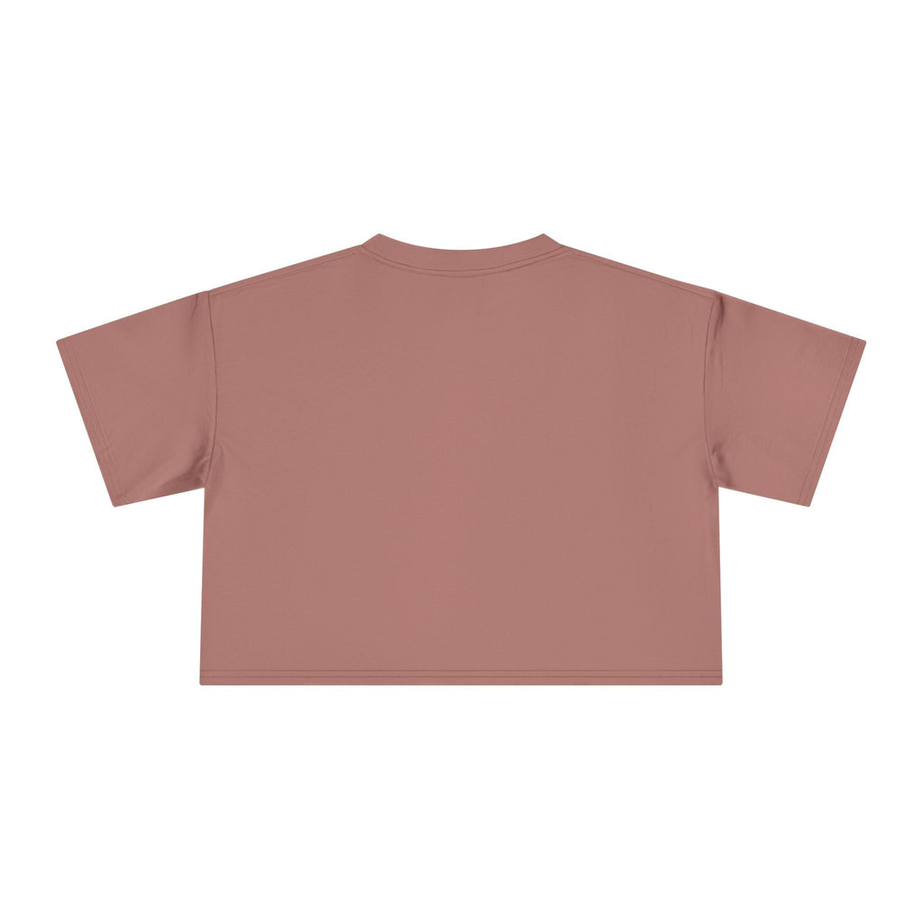 Moon Tribe Crop Tee — Celestial Women's Graphic Shirt