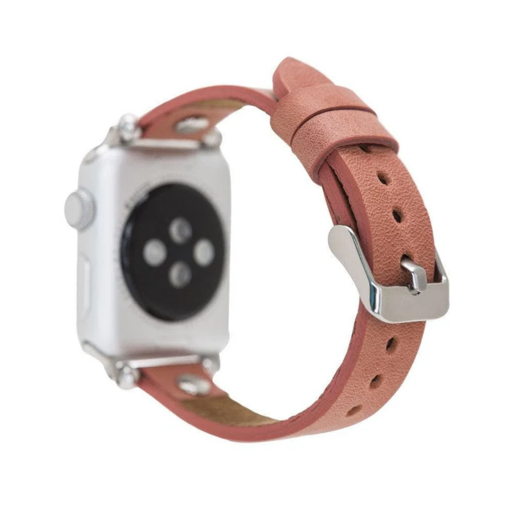 Apple Watch Dusty Rose Leather Strap - Detroit
