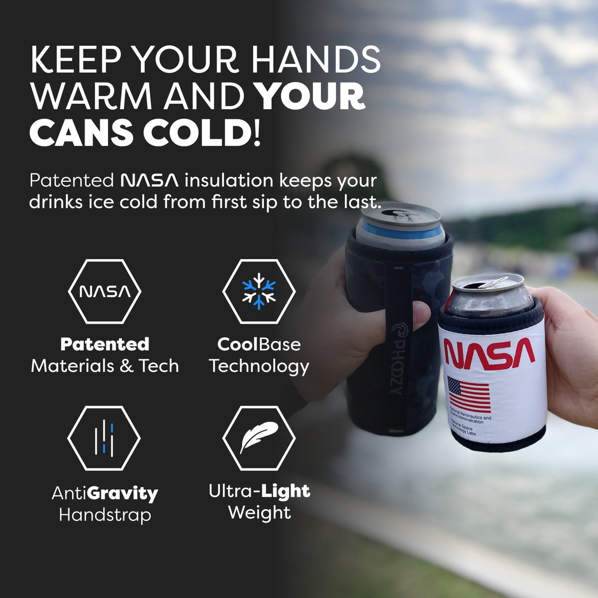 Drink Capsule - Keeps Drinks Cold 10X Longer