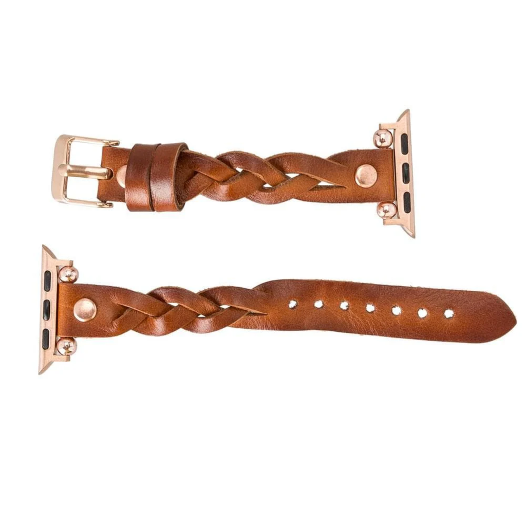 Apple Watch Braided Band - Brown - Chico