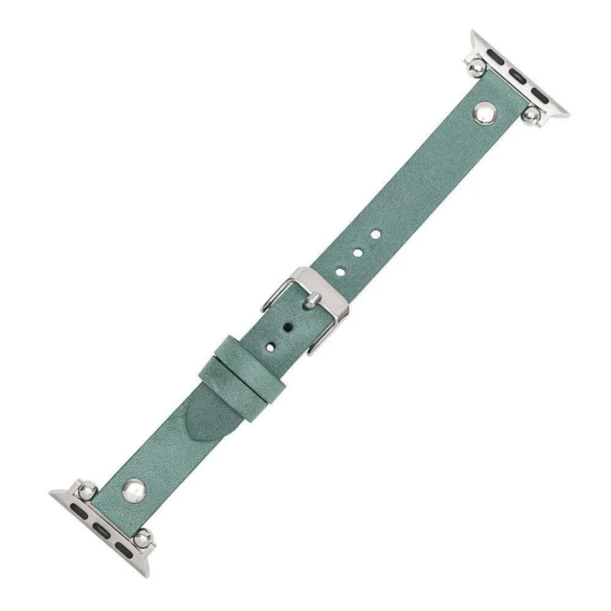 Apple Watch Light Mint Green Leather Strap - Detroit