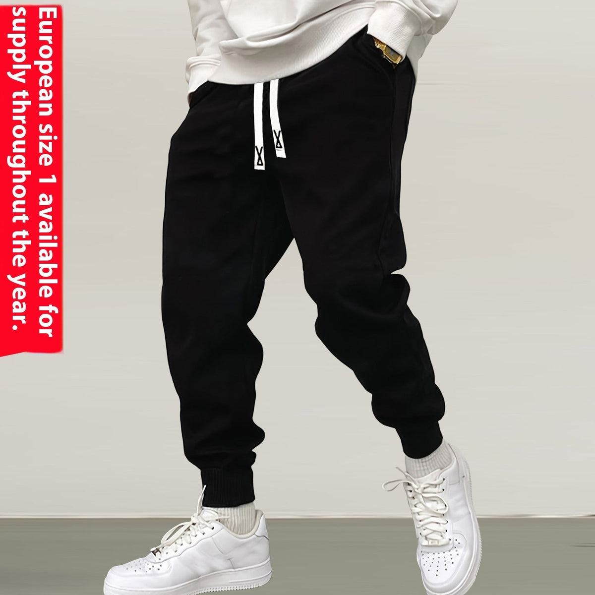 Pants Men Ankle-tied Sweatpants Spring And Autumn Loose Men's Sports Pants