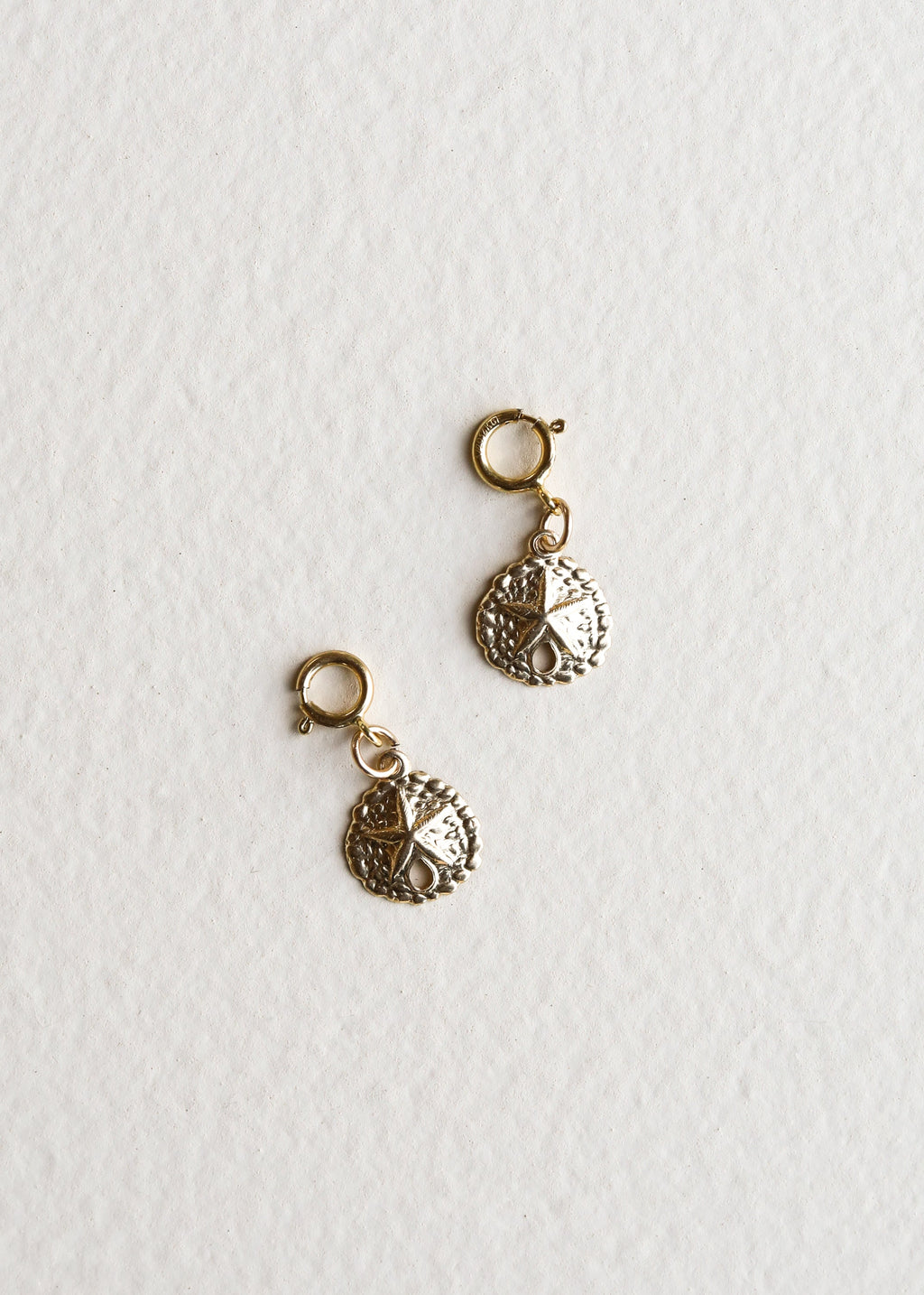 14K Gold Filled Charm - Sand Dollar