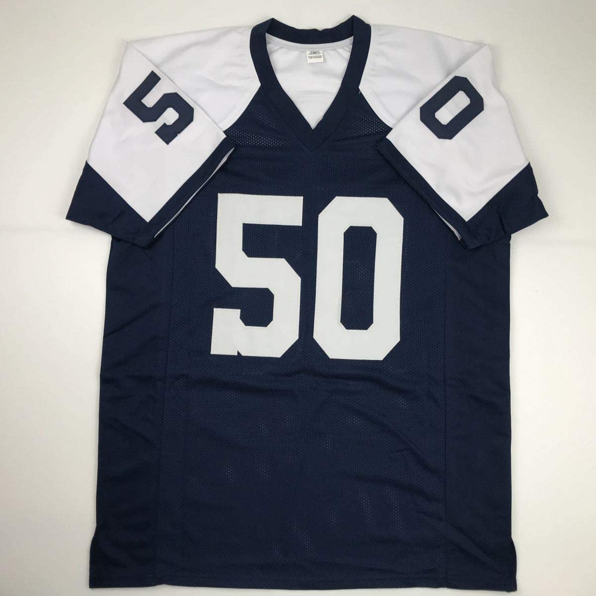 Autographed/Signed Sean Lee Dallas Thanksgiving Day Football Jersey JSA COA