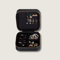 Luxury Travel Jewelry Box – Black - Palermo