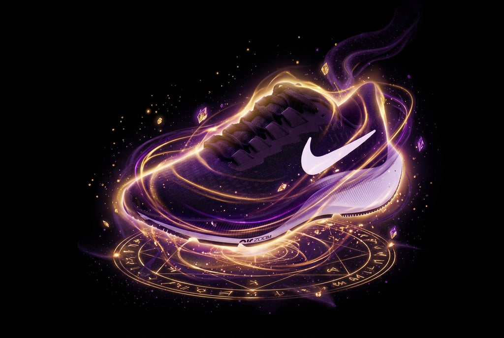 Nike Womens Running Shoe Black White 8