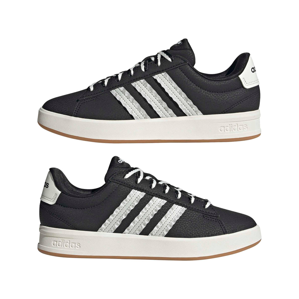 adidas Women's Grand Court 3.0, White/Iron Metallic, 7.5adidas Women's Grand Court 3.0, White/Iron Metallic, 7.5