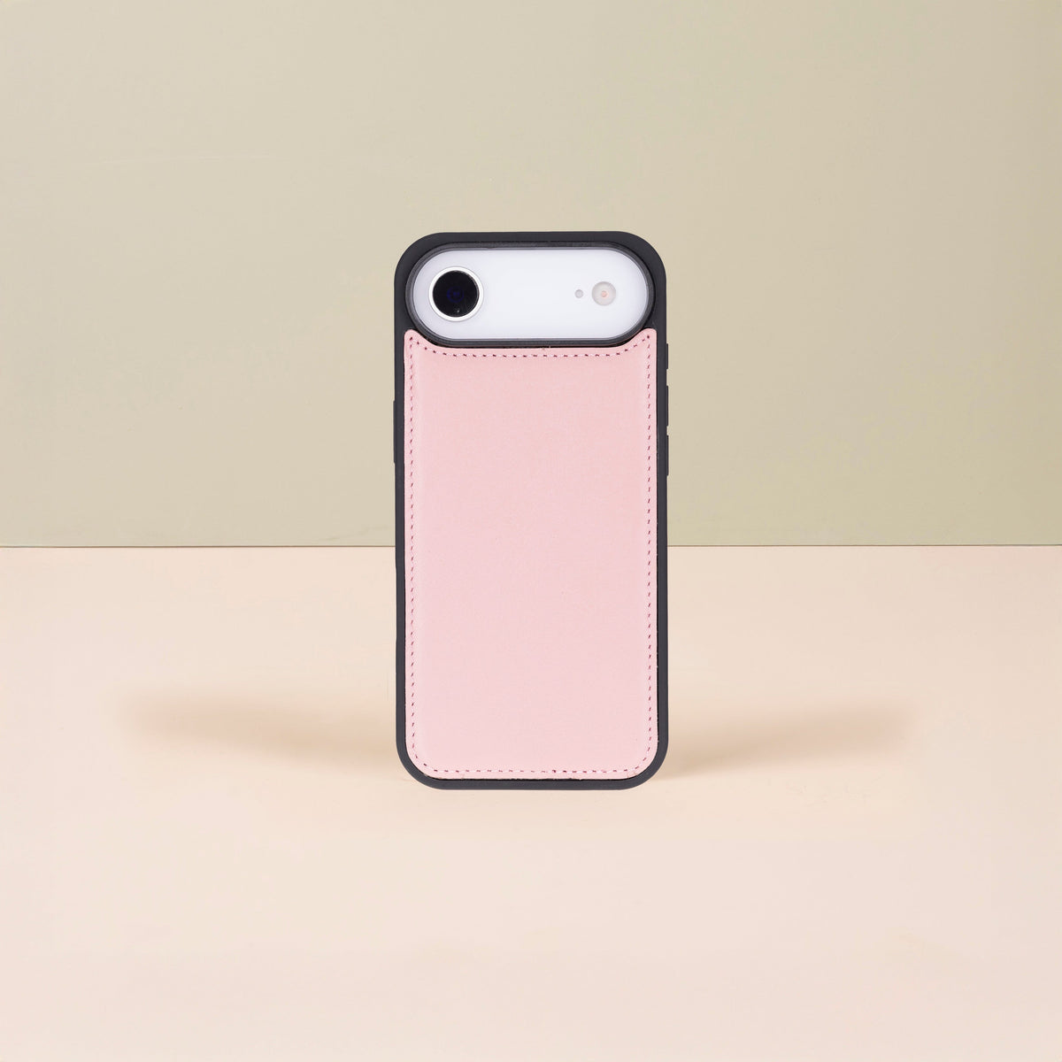 Premium Leather iPhone Air Wallet Case – Pink - Austin