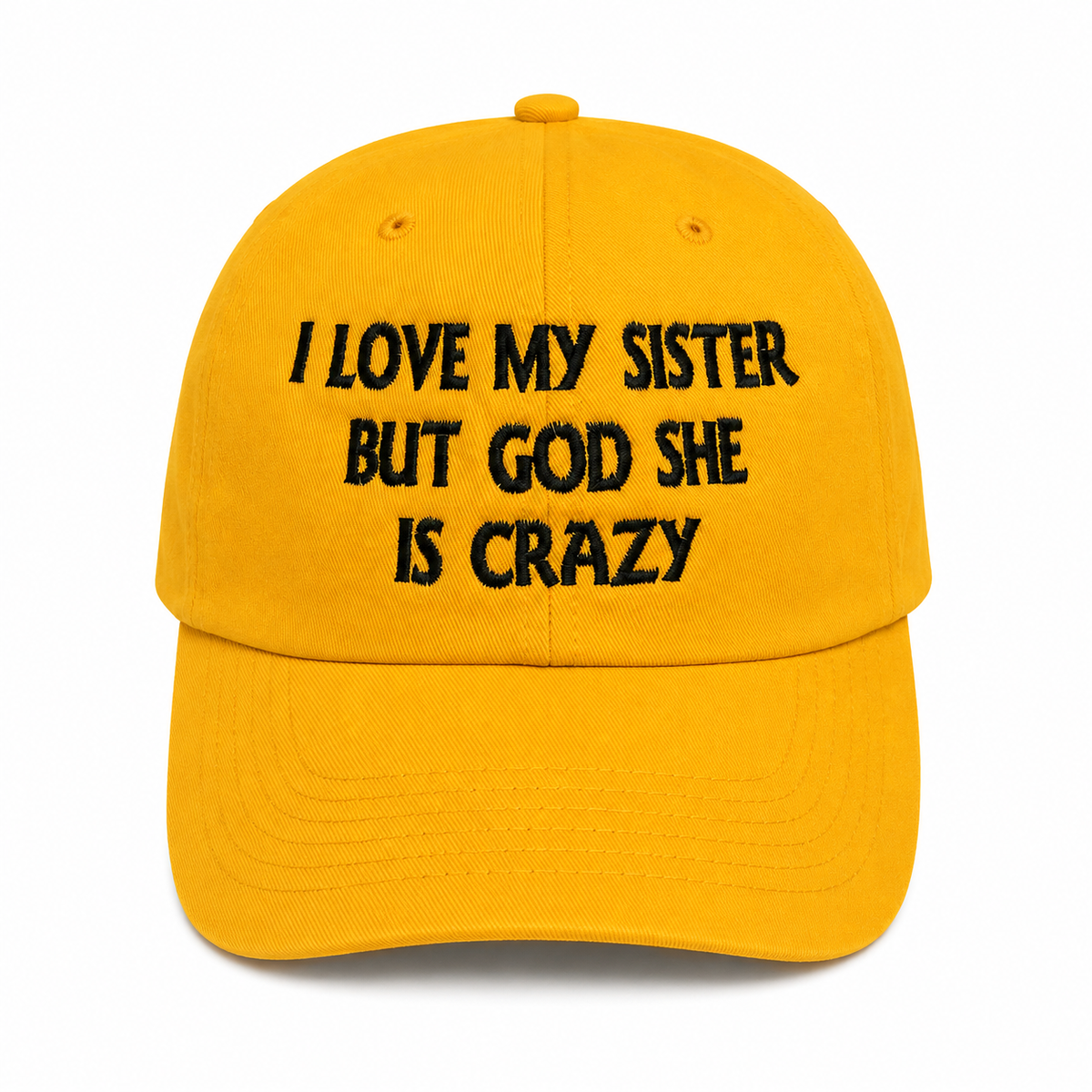 I Love My Sister Dad Hat