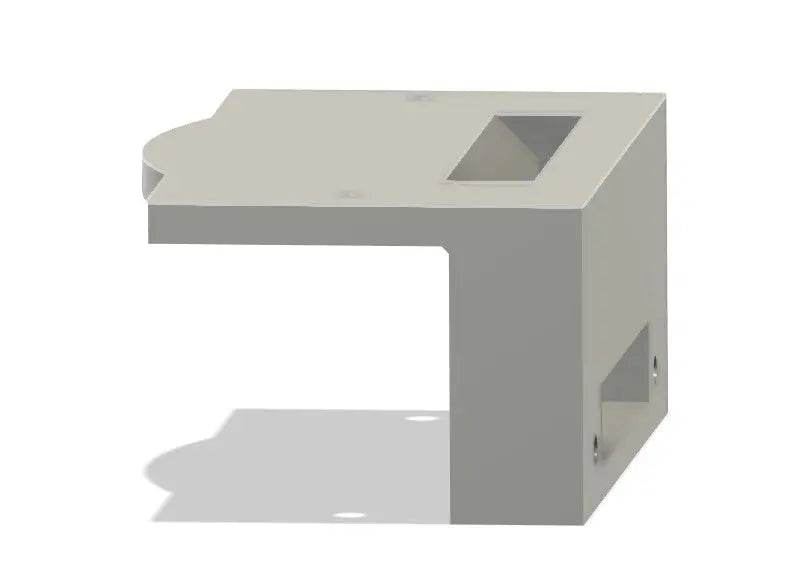 Adjustable Swivel Add-on | Side Mount Adapter for Wall or Brick | For custom bracket side wall