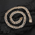 Diamond-Cut Cuban Chain Necklace in Gold or White Gold – Bold Hip Hop Jewelry