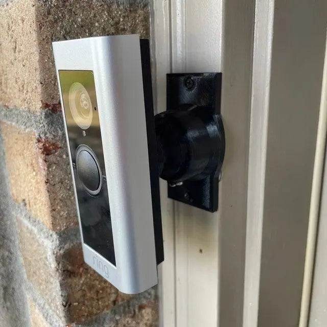 0-35° Adjustable Mount for Alula Video Doorbell Camera CAM-DB-JS1 (1080p HD, 140° FOV, IP55) | Two-Axis Aim