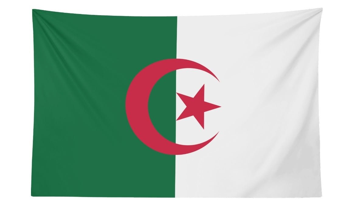 Algeria National Flag for 2026 World Cup