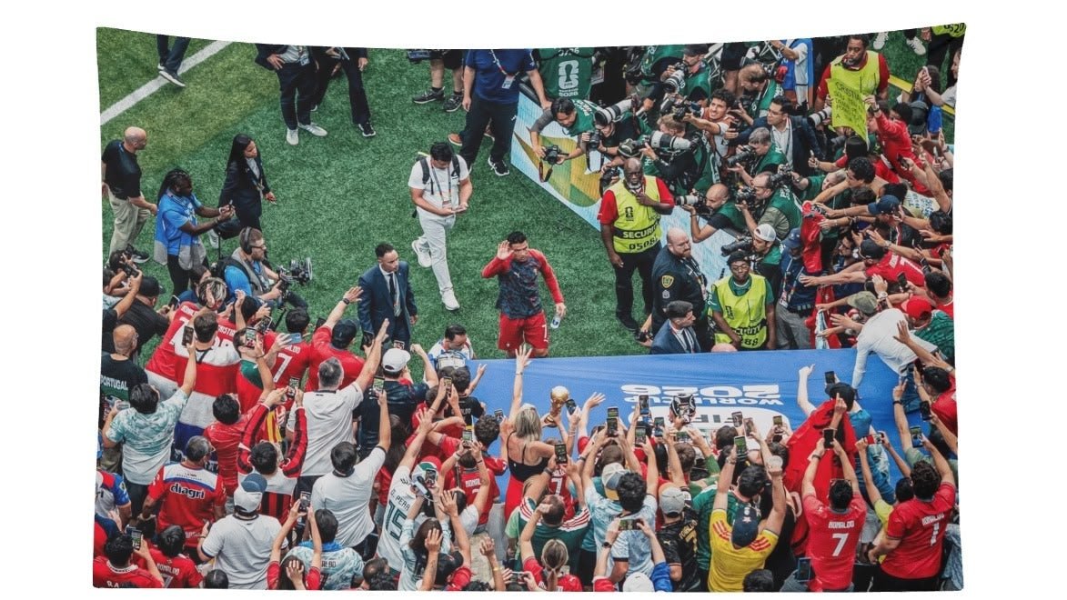 All Eyes on Cristiano Ronaldo Flag For 2026 World Copa