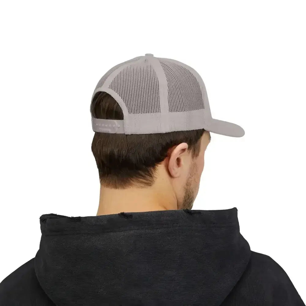 Black Angus Bull Snapback Truckers Hat, Farmers and Rancher Cap
