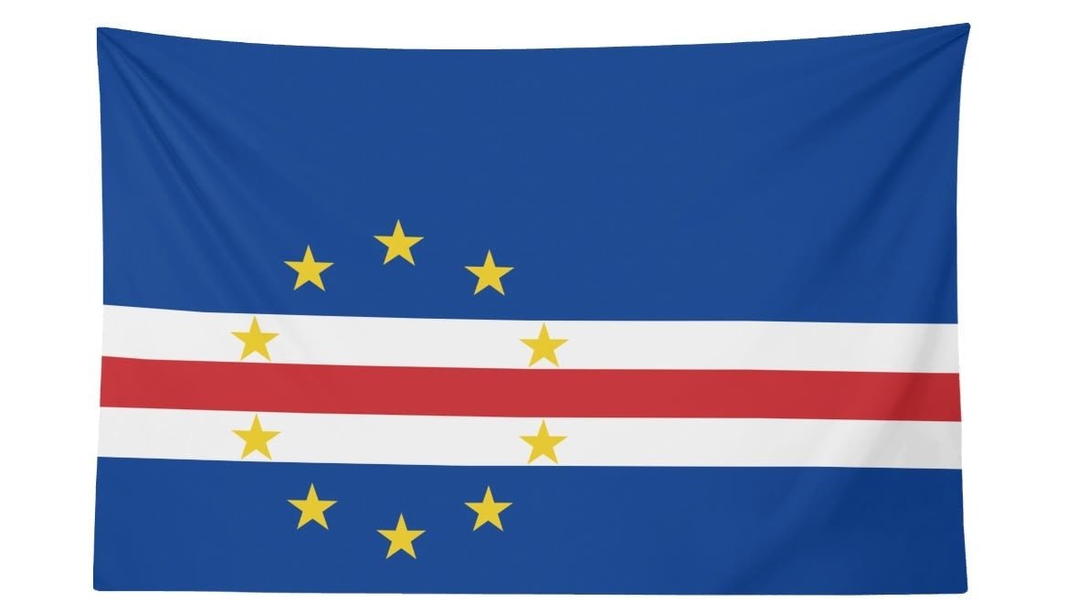Cape Verde National Flag for 2026 World Cup