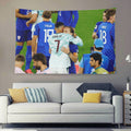 Cristiano Ronaldo and Luka Modrics Last Dance Flag For 2026 World Copa