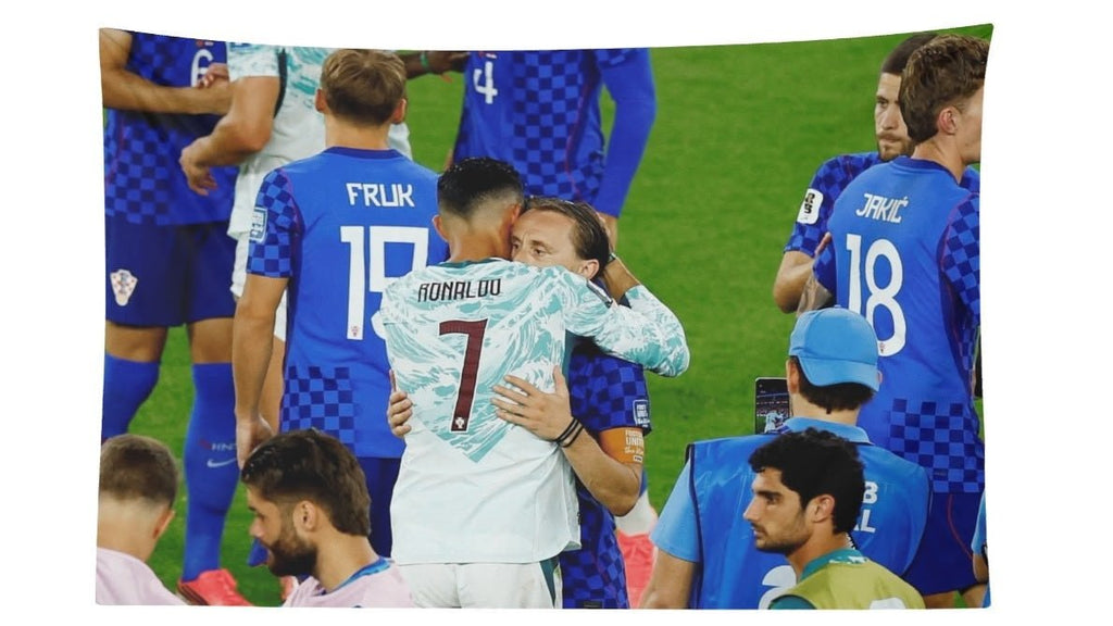 Cristiano Ronaldo and Luka Modrics Last Dance Flag For 2026 World Copa