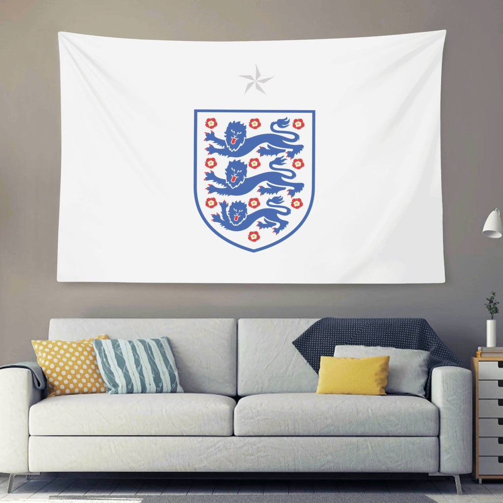 England Three Lions Football Crest Flag for 2026 World Cup