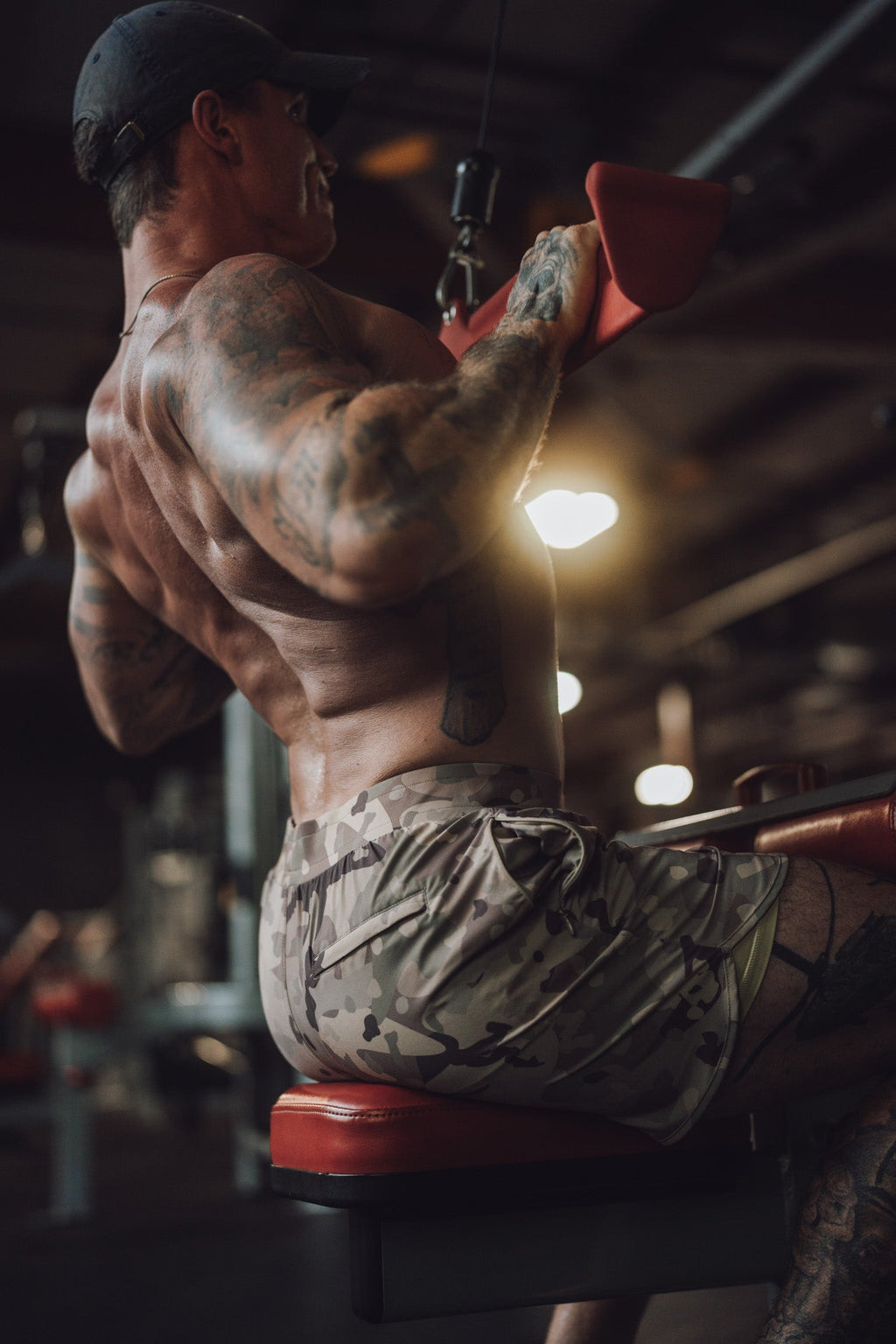 MEN'S | HYBRID SHORT : HIGHLAND CAMO