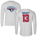 University of Southern Indiana Softball Light Gray Long Sleeve - #13 Jordan Mackey