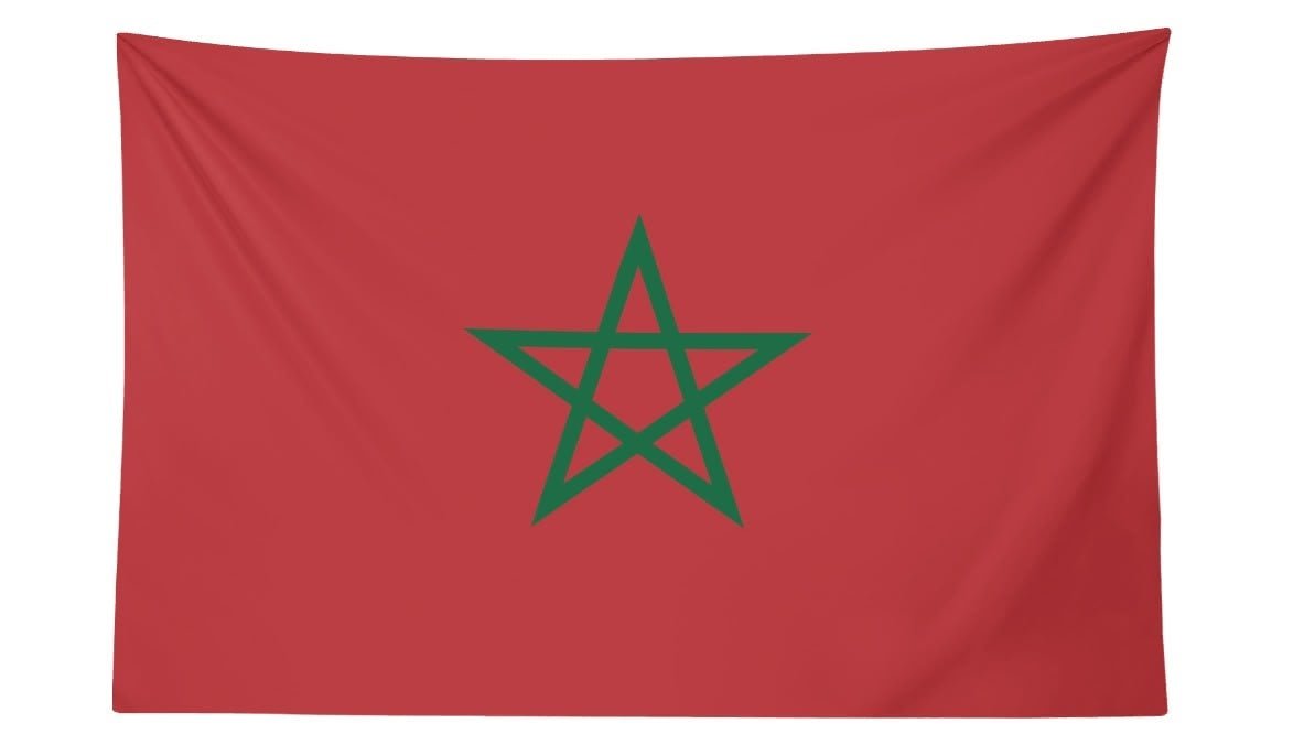 Morocco National Flag for 2026 World Cup