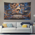New York Knicks NBA Finals Champions Flag