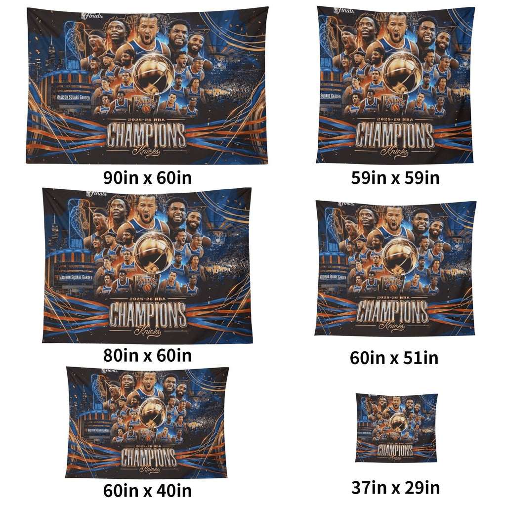 New York Knicks NBA Finals Champions Flag