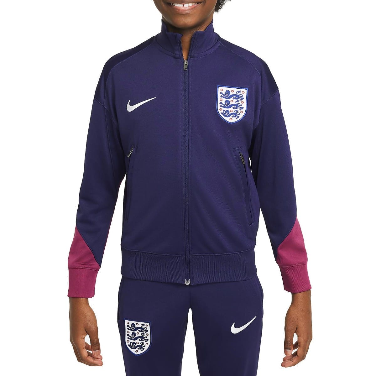 Kids - England training presentation soccer tracksuit 2024/25 - Nike