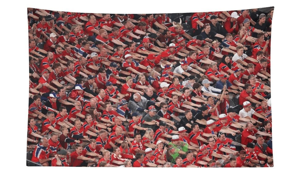 Norway Fan Viking Row Celebration Flag For 2026 World Copa