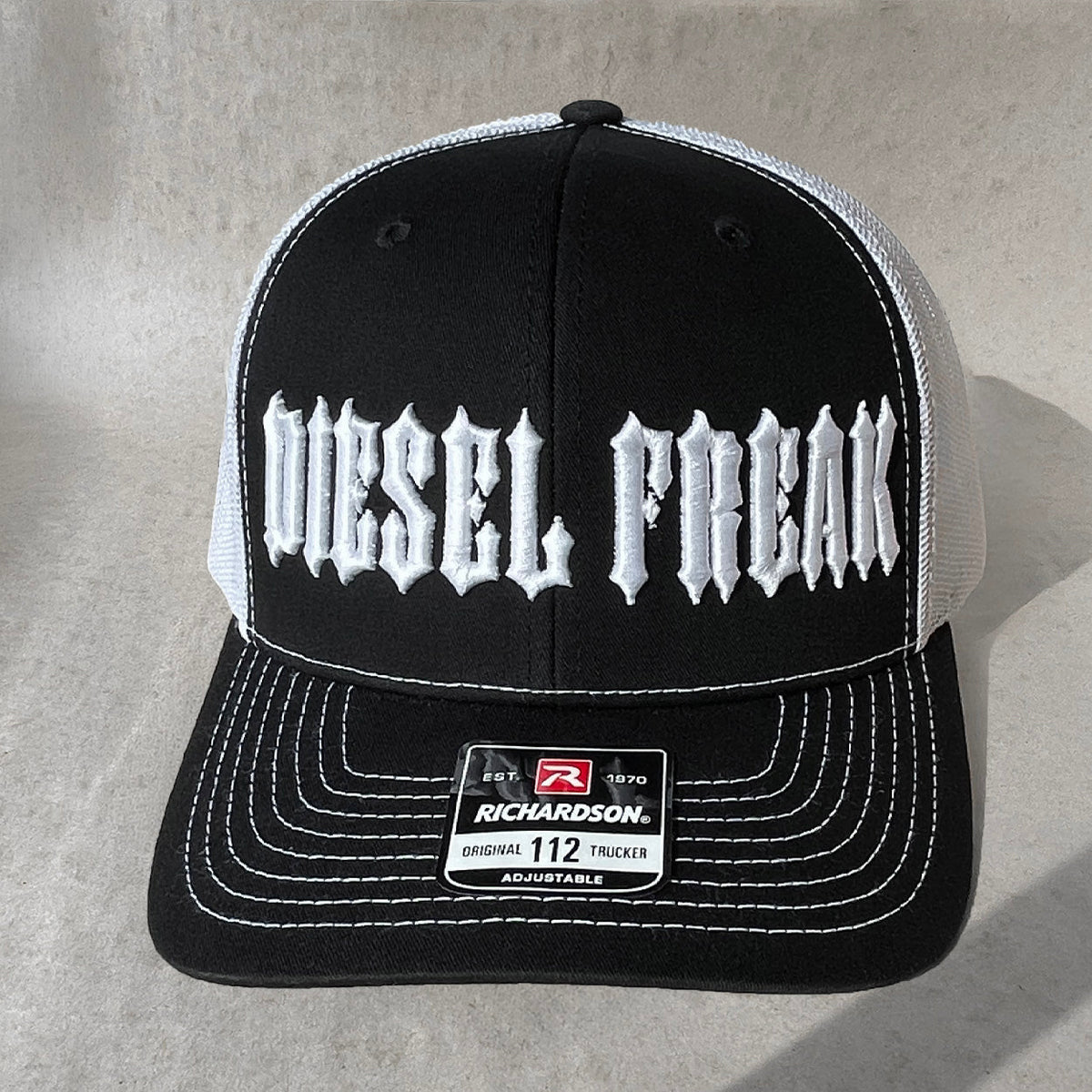 Piston Head Puff White Hat