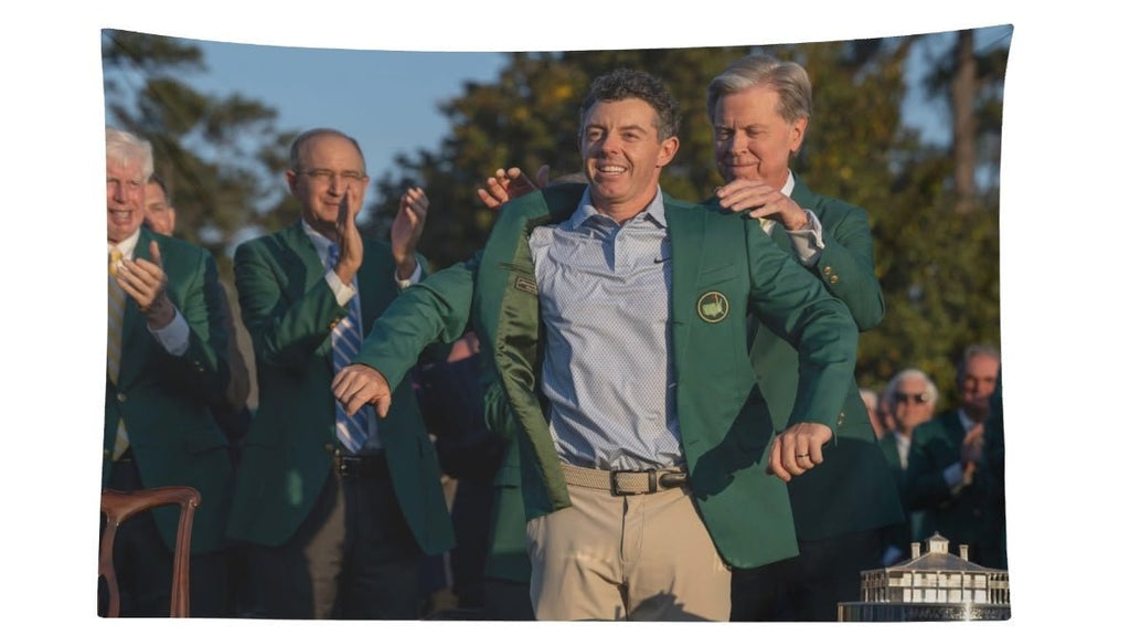 Rory McIlroy 2026 Masters Jacket Flag