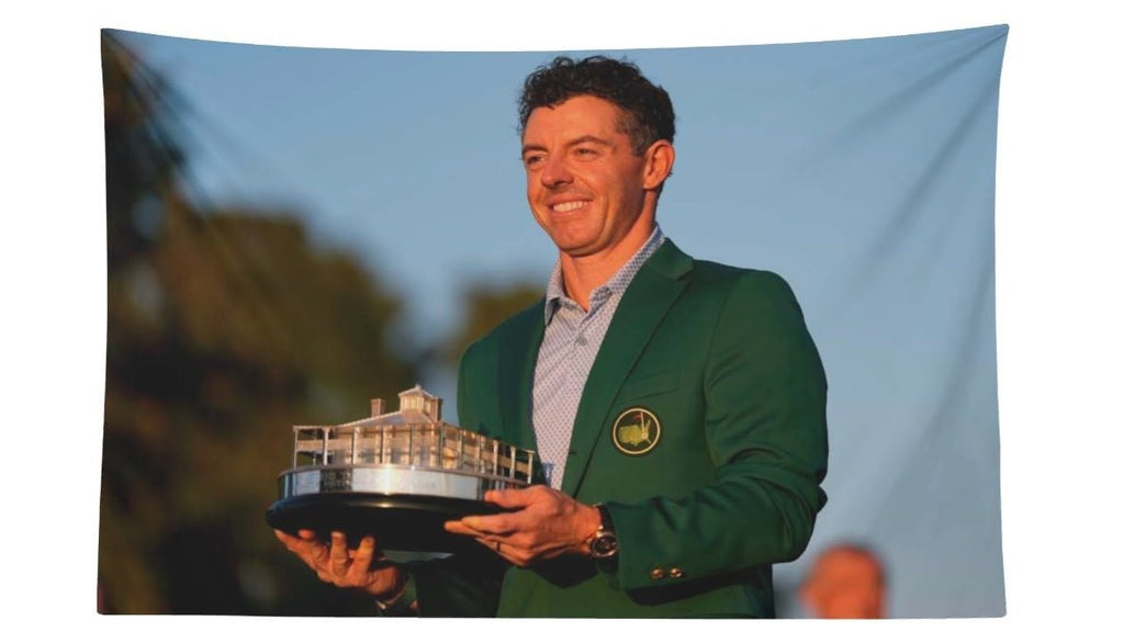 Rory McIlroy 2026 Masters Trophy Flag
