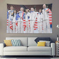USA Men’s & Women’s Figure Skating Team Flag