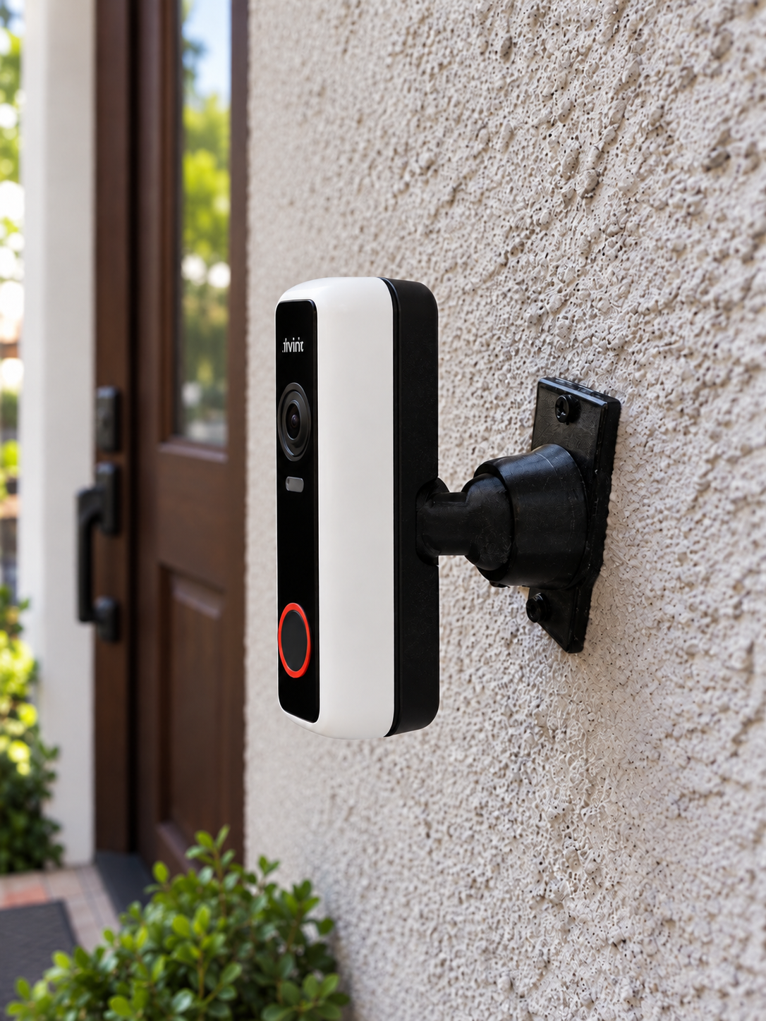 15-90° Angle Mount for Vivint Doorbell Camera Pro (Gen 1) | Swivel the 180° Camera Toward Your Visitor