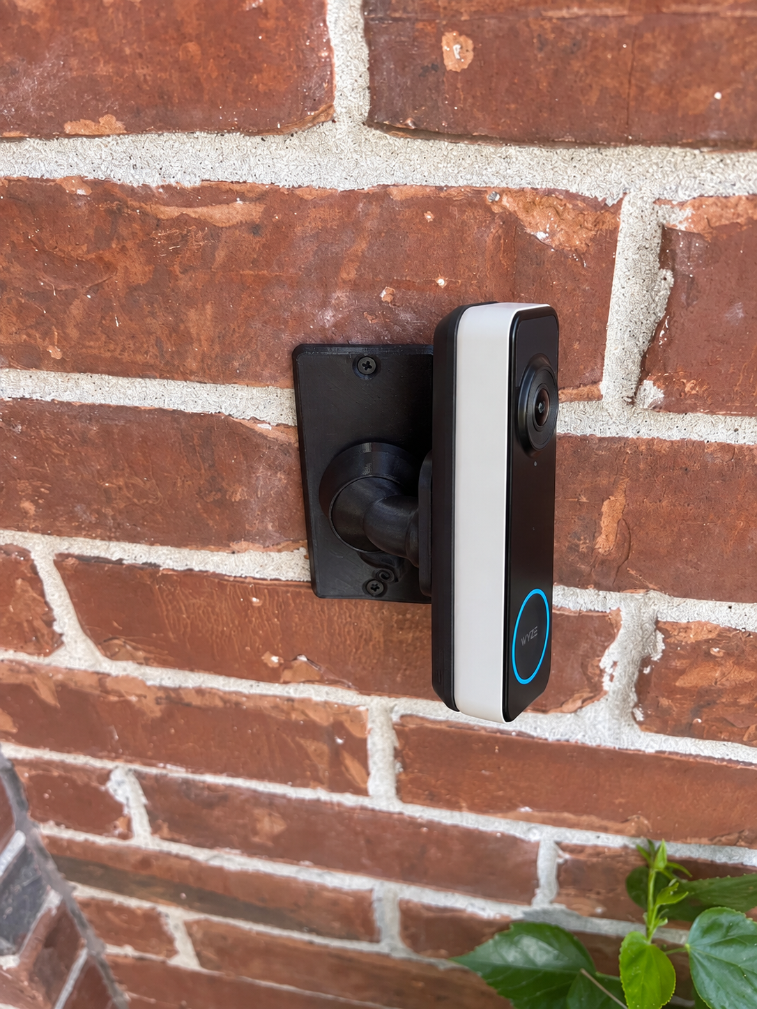 15-90° Adjustable Swivel Mount | Wyze Battery Video Doorbell (2025) |  Side Wall Install